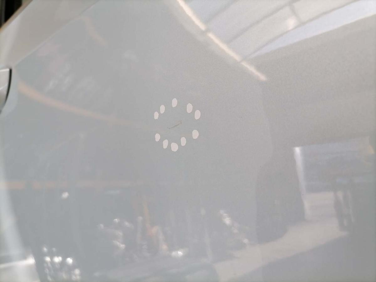 VW Golf 8 original Tür vorn rechts LV5L Christal Ice Blue 5-Türer Rohbau Bj.2024